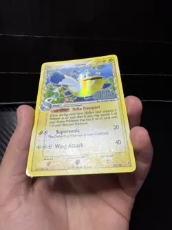 Pelipper (Delta Species) 26/100 Crystal Guardians Reverse Holo Rare Pokemon TCG - Image 4