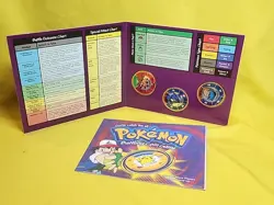 1999 Pokemon Battling Coin Game 3 Coins Opened /case 12 - Image 4