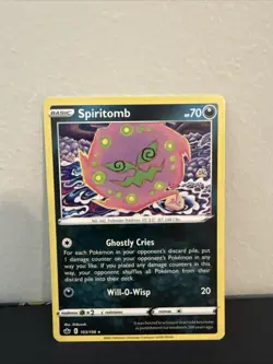 Pokemon - Spiritomb - 103/198 - Rare - Chilling Reign - NM/M - New - Image 1