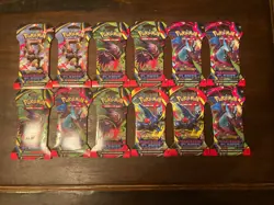 Pokemon Phantasmal Flames Sleeved Booster Packs x12!! - Image 1