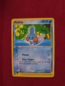 Pokemon TCG Mudkip EX Ruby & Sapphire 60/109 Regular Common - [NM] - Image 1