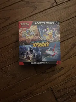 Pokemon TCG Scarlet & Violet Surging Sparks Booster Bundle 6 Packs, New Sealed - Image 1