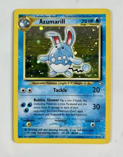 Azumarill 2000 Pokemon Neo Genesis Unlimited Holo #2/111 * Mod Play - Image 1