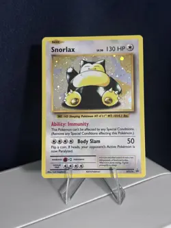 Pokemon Snorlax - Promo Holo XY Promos XY179 - LP+ free shipping - Image 1