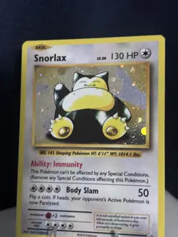 Pokemon Snorlax - Promo Holo XY Promos XY179 - LP+ free shipping - Image 3