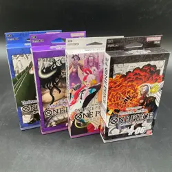 Auction #2 One Piece TCG Starter Decks Lot of (4) ST-03-06 - Image 1