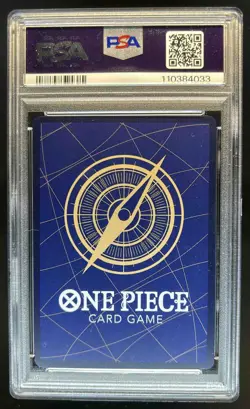 2025 One Piece Japanese EB02 Monkey D. Luffy Manga Alternate Art #061 PSA 10 - Image 2