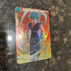 Hyper Rush SSB Vegito CHAMPIONSHIP FINALS GOLD Foil Dragon Ball Super Card | NM - Image 3