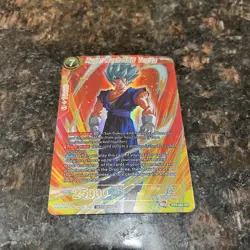 Hyper Rush SSB Vegito CHAMPIONSHIP FINALS GOLD Foil Dragon Ball Super Card | NM - Image 4