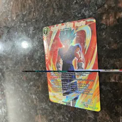 Hyper Rush SSB Vegito CHAMPIONSHIP FINALS GOLD Foil Dragon Ball Super Card | NM - Image 5