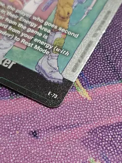 Energy Marker E-73 Silver Bulma Manga Booster 02 Dragon Ball Card English - Image 4