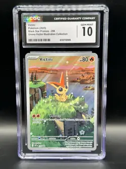 Victini 208 Sv: Scarlet & Violet Promo Cards Holo - CGC 10 GEM - Image 1