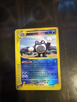 Poliwrath Pokemon TCG Expedition Base Set Reverse Holo Card 60/165 NM Condition - Image 1