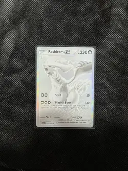 Pokemon TCG Reshiram EX White Flare English Holo Card 173/086 Ultra Rare - Image 1