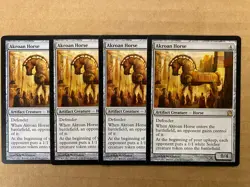 MTG 4x Akroan Horse # 210 Theros Modern Magic the Gathering x4 NM - Image 1