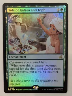 Tale of Katara and Toph x1, Foil, NM, Avatar TLE #143 - Image 1