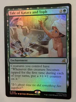 Tale of Katara and Toph x1, Foil, NM, Avatar TLE #143 - Image 3