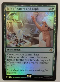 Tale of Katara and Toph x1, Foil, NM, Avatar TLE #143 - Image 4