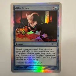 MtG Gifts Given Special Occasion 2007 Happy Holidays Foil #2 - Image 1