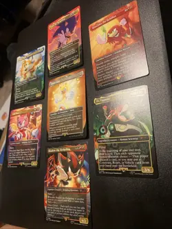 Sonic MTG Secret Lair Set (Non Foil Borderless) Near Mint - Image 3