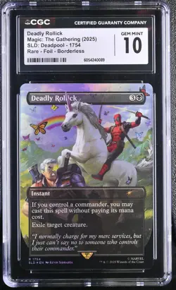 Magic: The Gathering 2025 English Deadly Rollick 1754 CGC 10 - Image 1