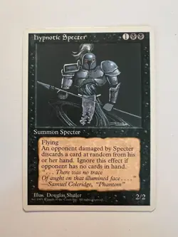 Hypnotic Specter - MTG Core Set 4th Edition - NM - Image 1