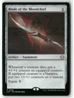 Blade of the Bloodchief Commander: the Lost Caverns of Ixalan Regular - Image 1