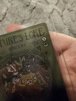 Nature's Lore ✨ Borderless FOIL ✨ MTG Prints Charming Secret Lair NM - Image 5