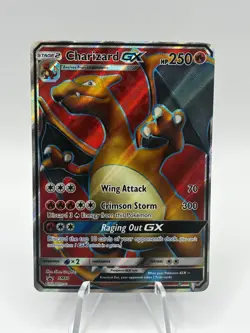 Pokemon Charizard GX Full Art Holo Black Star Promo 2017 Sun & Moon SM60 - Image 1
