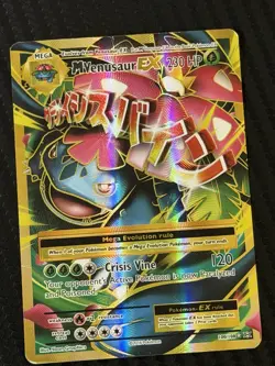 Pokemon M Venusaur EX (Full Art Holo) Ultra Rare XY - Evolutions 100/108 - Image 1