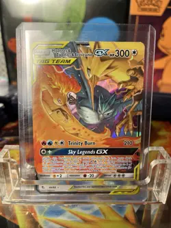 Pokemon NM Moltres And Zapdos And Articuno GX Hidden Fates 44/68 - Image 1