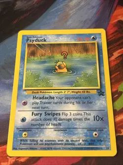 2000 POKEMON TCG WOTC BLACK STAR PROMO 20 PSYDUCK NEAR MINT/ Mint - Image 2