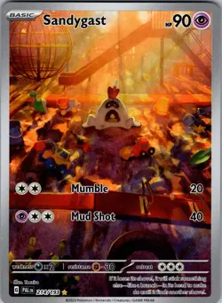 Sandygast Illustration Rare SV02: Paldea Evolved 214/193 NM - Pokemon TCG - Image 1