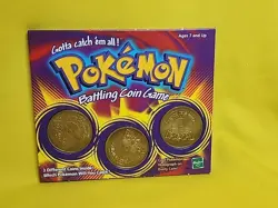 1999 Pokemon Battling Coin Game 3 Coins Opened /case 15 - Image 2