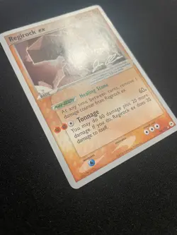 Regirock ex 98/101 | 2006 Pokemon World Championship EX Hidden Legends Reg | NM - Image 3