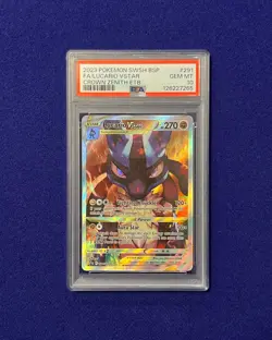 PSA 10 Lucario VSTAR #291 Crown Zenith ETB Promo 2023 Pokemon GEM MINT - Image 1