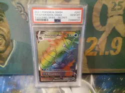 2021 POKEMON SWORD & SHIELD EVOLVING SKIES SECRET FULL ART/GYARADOS VMAX PSA 10 - Image 1
