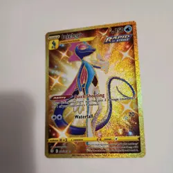 Inteleon NM 227/203 SWSH07: Evolving Skies Gold Pokemon NEVER PLAYED WITH - Image 3