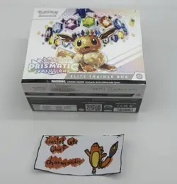 Pokemon TCG Phantasmal Flames Mega Charizard EX UPC + Prismatic Evolutions ETB - Image 2