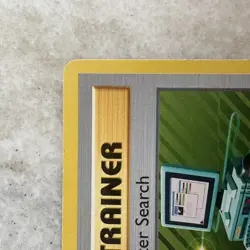 Pokemon TCG Computer Search Base Set 71/102 Regular Shadowless Rare MP - Image 3