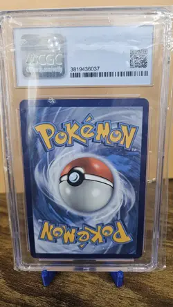 CGC 9 MINT 2019 SM Unbroken Bonds Reshiram & Charizard GX 20/214 - Image 2