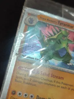 Team Rocket's Tyranitar DMG (Pokemon Center Exclusive) 096/182 Promo - SEALED - Image 3
