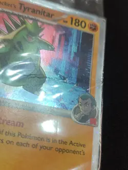 Team Rocket's Tyranitar DMG (Pokemon Center Exclusive) 096/182 Promo - SEALED - Image 4