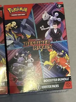 Pokemon Scarlet & Violet Destined Rivals Booster Bundle Box Lot Of 2 - Image 3
