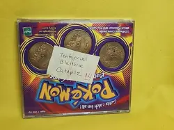 1999 Pokemon Battling Coin Game 3 Coins Opened /case 14 - Image 1