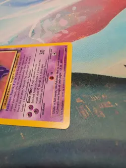 Pokemon Gengar 20/62 Non Holo Fossil Unlimited LP MP+ - Image 2