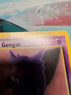 Pokemon Gengar 20/62 Non Holo Fossil Unlimited LP MP+ - Image 4