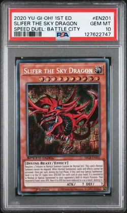 👉Yu-Gi-Oh PSA 10 Slifer Obelisk Ra God Set Consecutive Certs GEM MINT Graded 💎 - Image 5