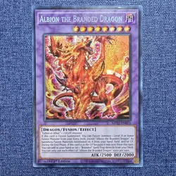 Yugioh Albion the Branded Dragon MP22-EN076- Prismatic Secret Rare - 1st Edition - Image 1