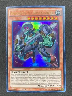 Yugioh - Berserkion the Electromagna Warrior - Ultra - 1st - SDMY-EN004 - Image 1